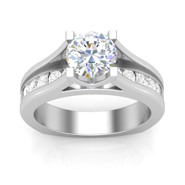 Diamond Engagement Ring Luminar L6852 1.50 ctw