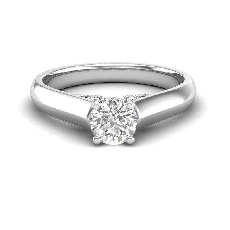 Diamond Engagement Ring Luminar LS8541 0.54 ctw