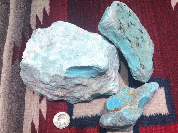 Kingman Stabilized Turquoise Light Blue $150/lb