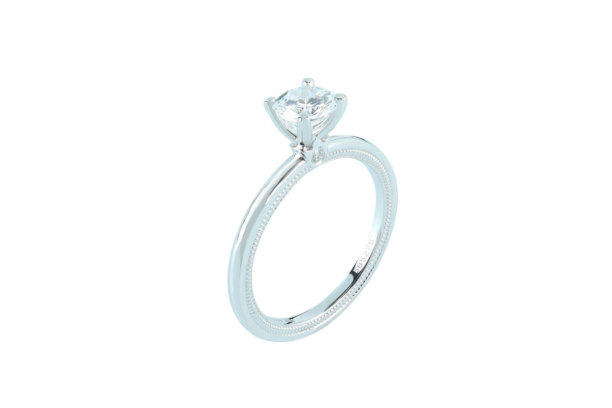 Verragio Tradition Collection Solitaire Lab Center Diamond Engagement