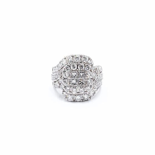 3.75 CTW Cluster Diamond Ring