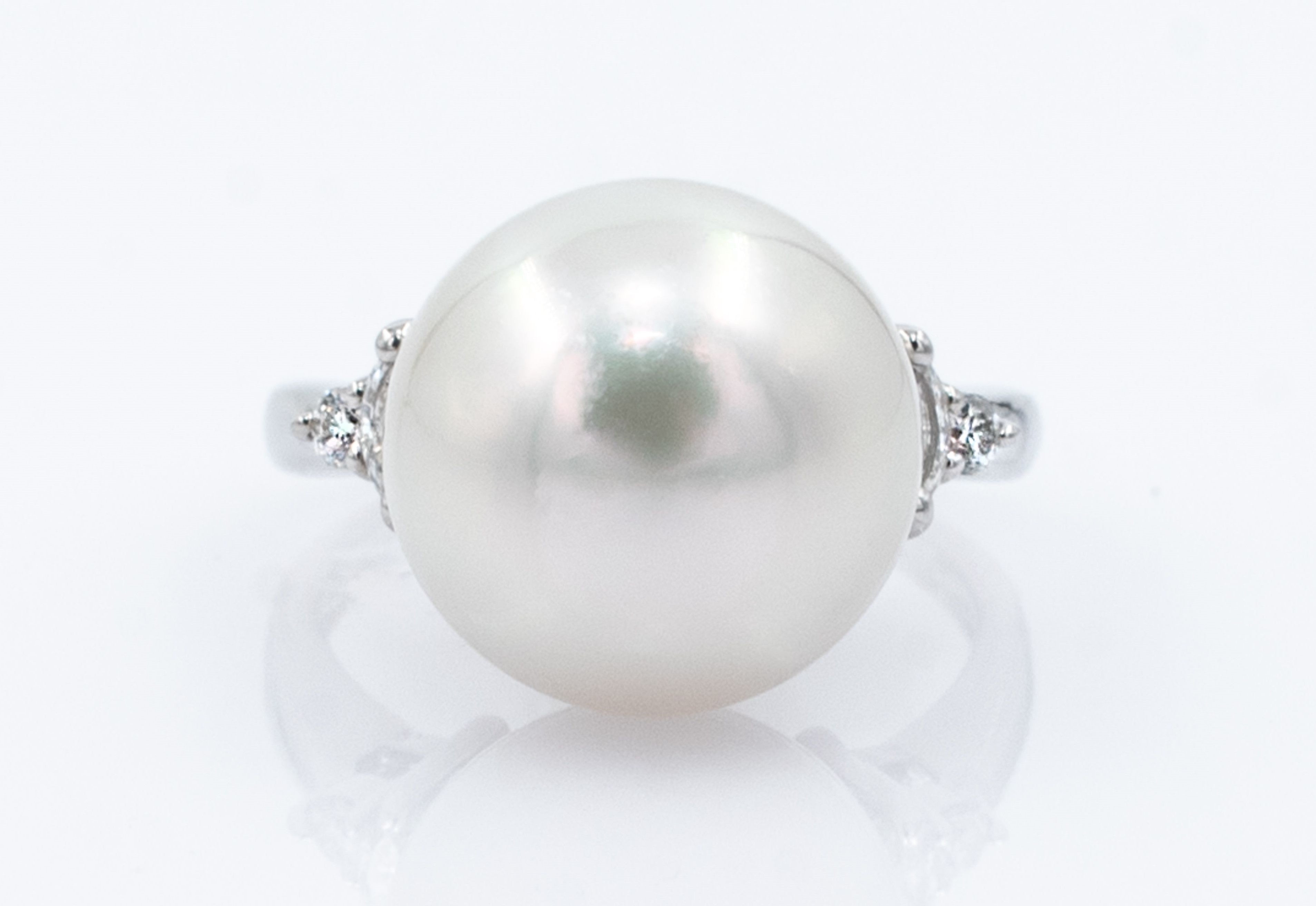 Pearl & Diamond Cocktail Ring