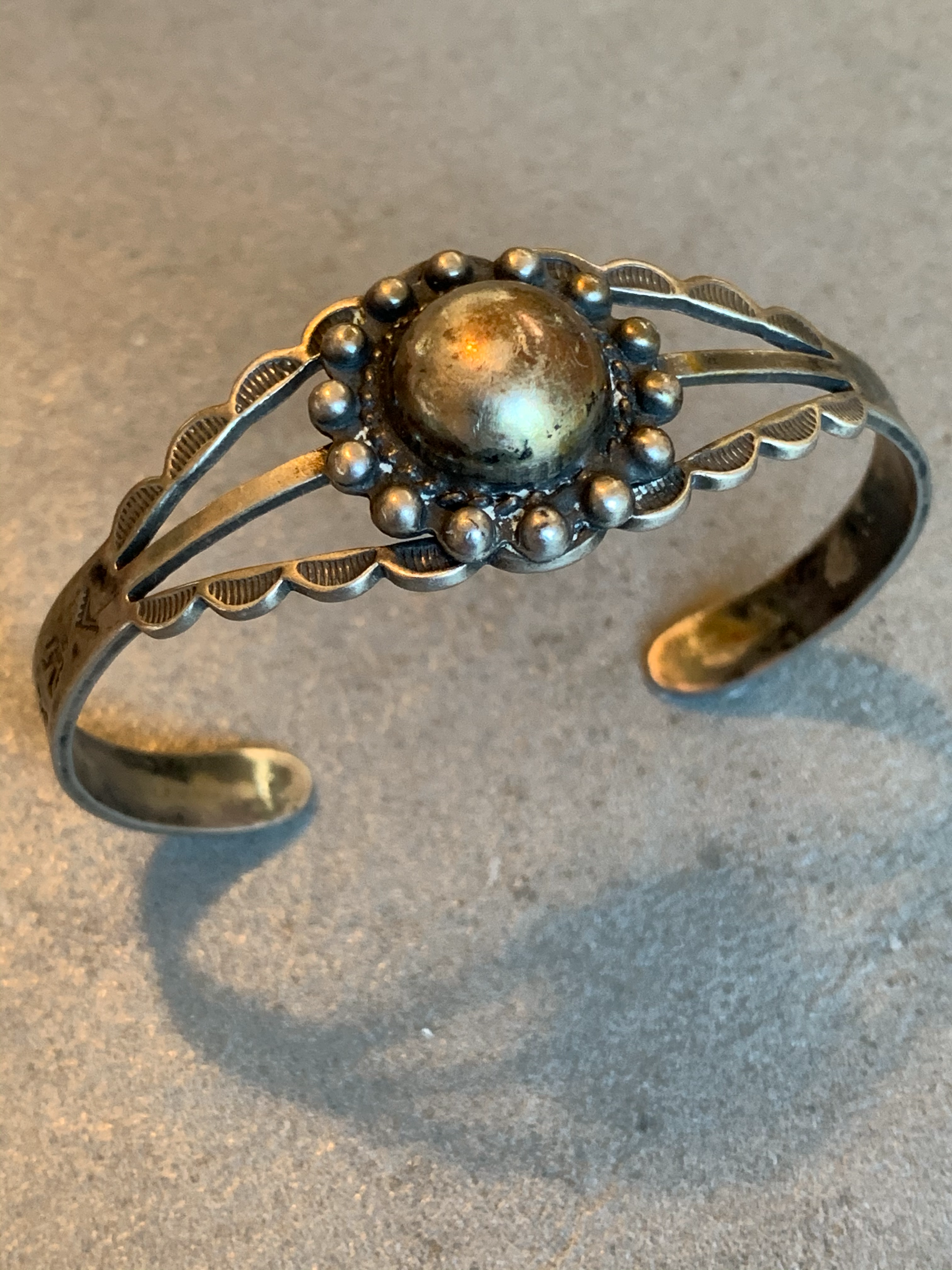 Fred Harvey Era Sterling Bracelet