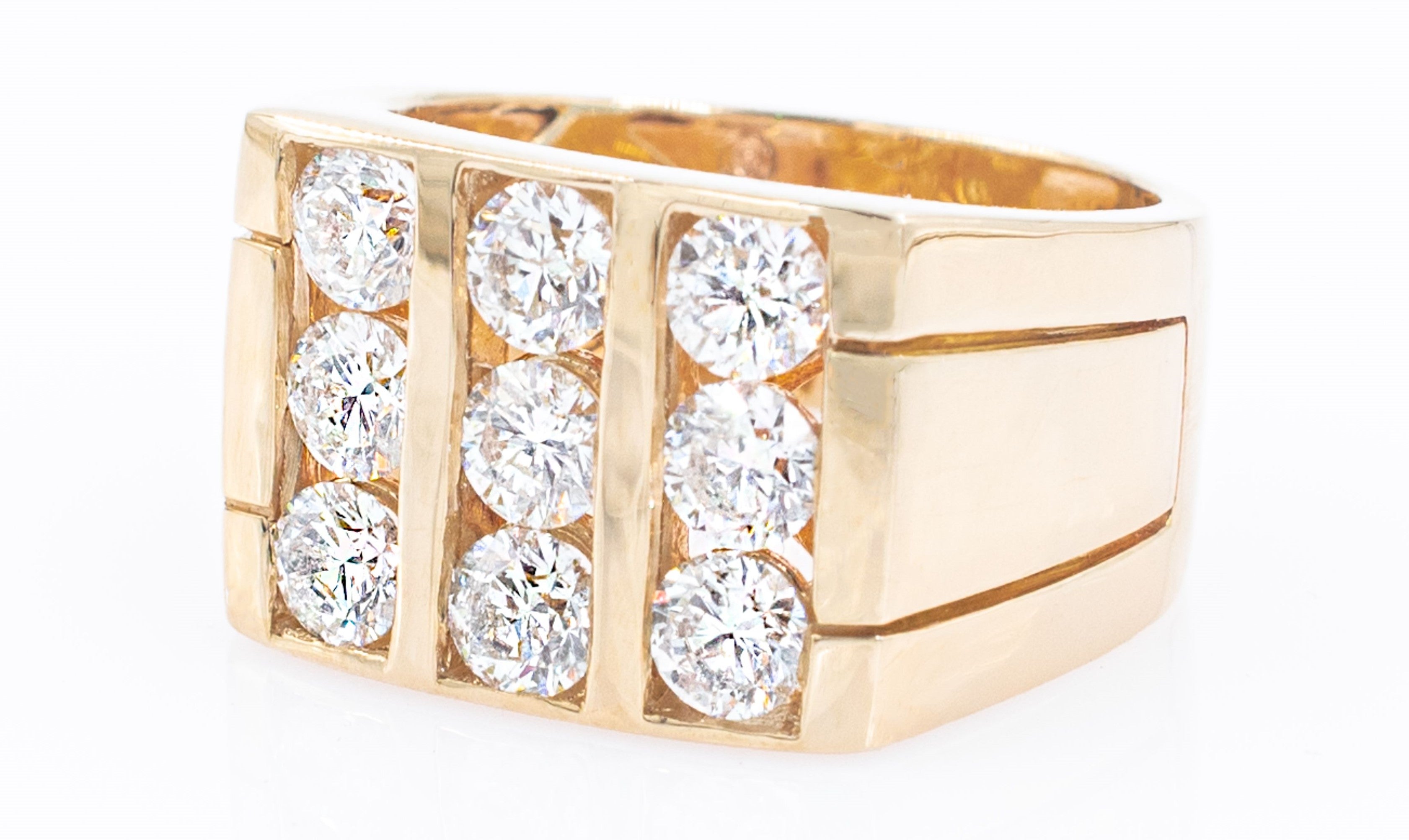 Men's 3 carat Diamond Fashion Ring