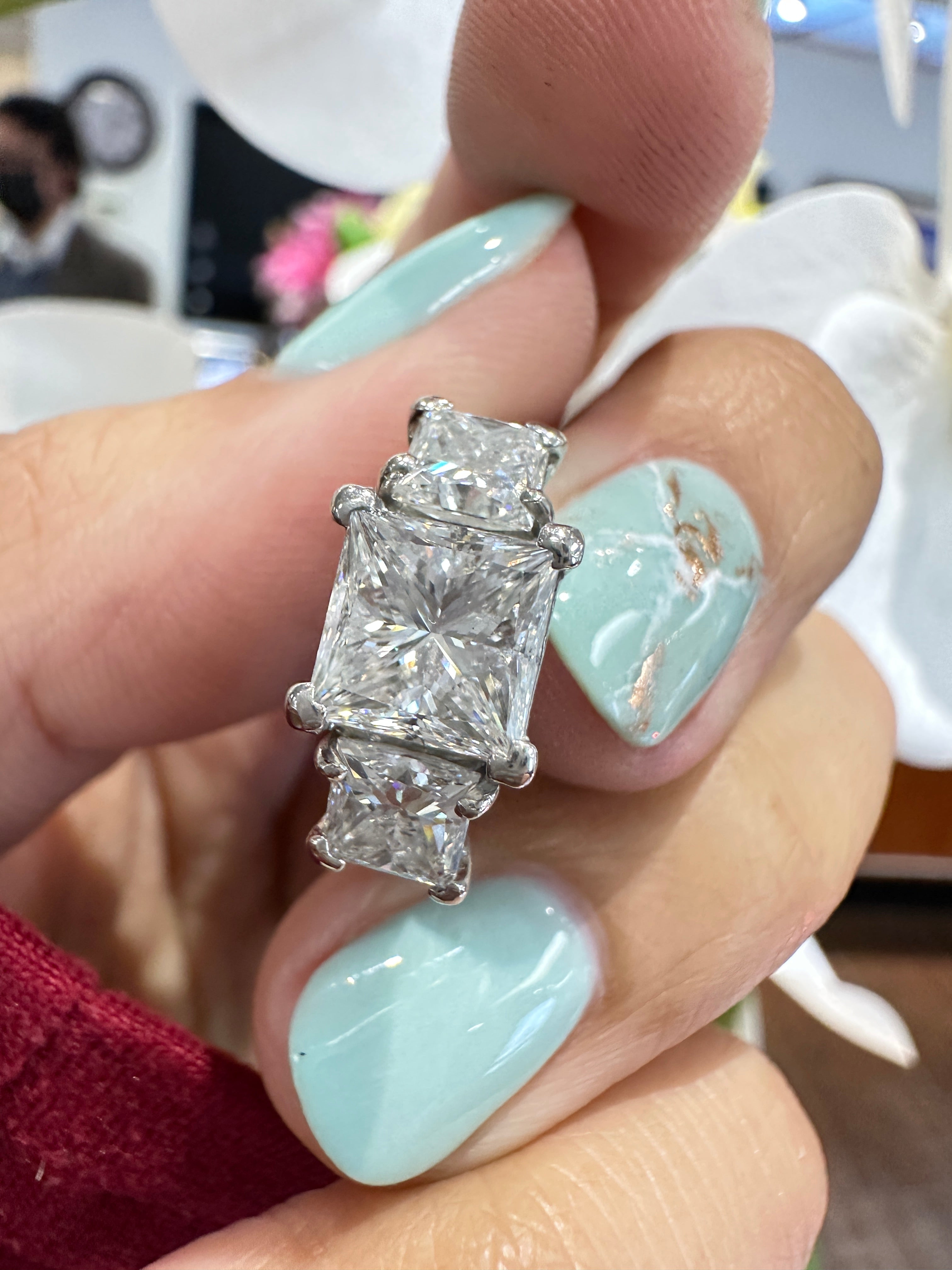 Copy of Princess Cut Diamond Engagement Ring