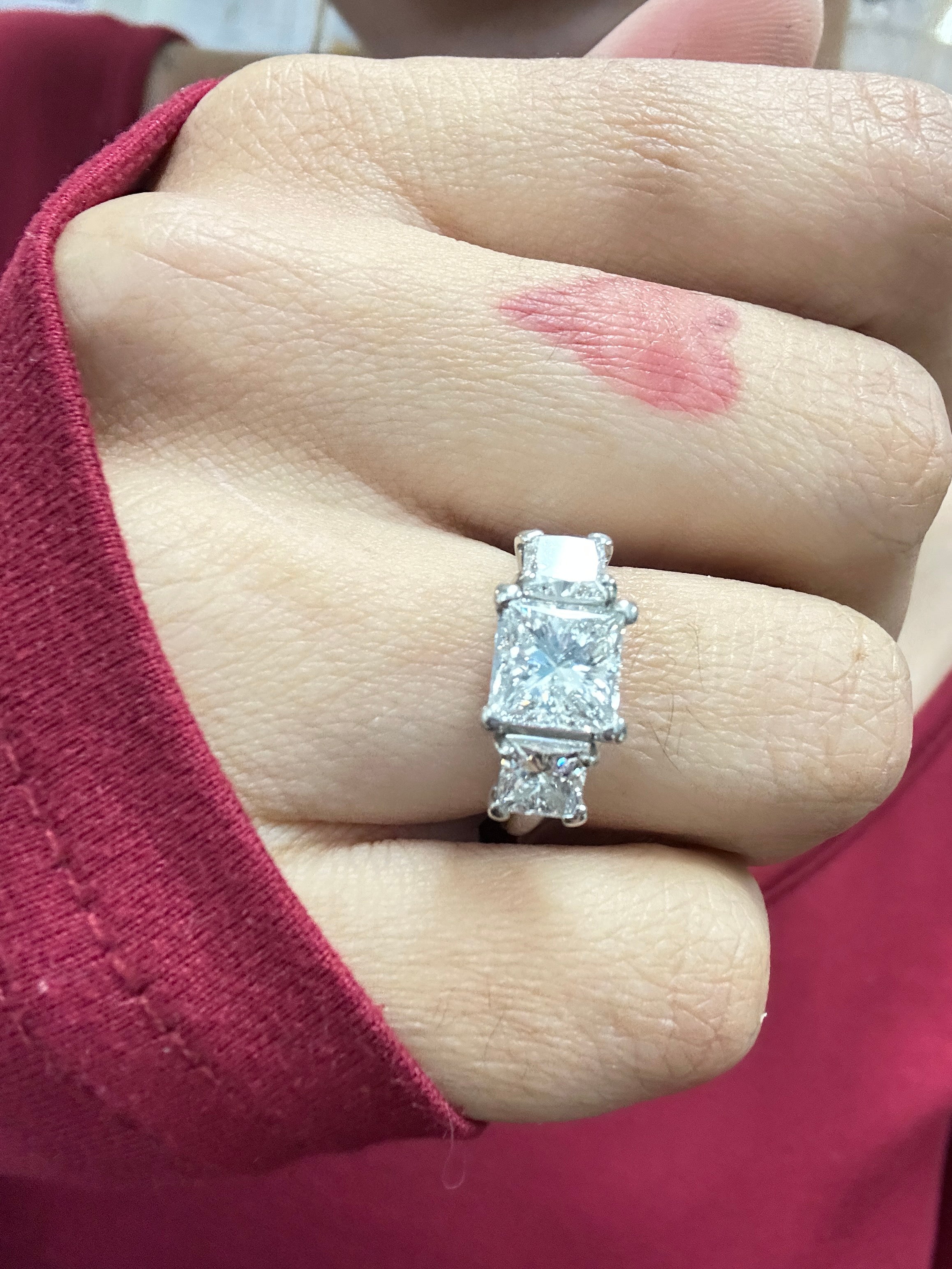 Copy of Princess Cut Diamond Engagement Ring