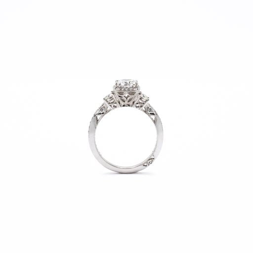 Vintage-Style 1.5 ctw Platinum GIA Certified Diamond Engagement Ring