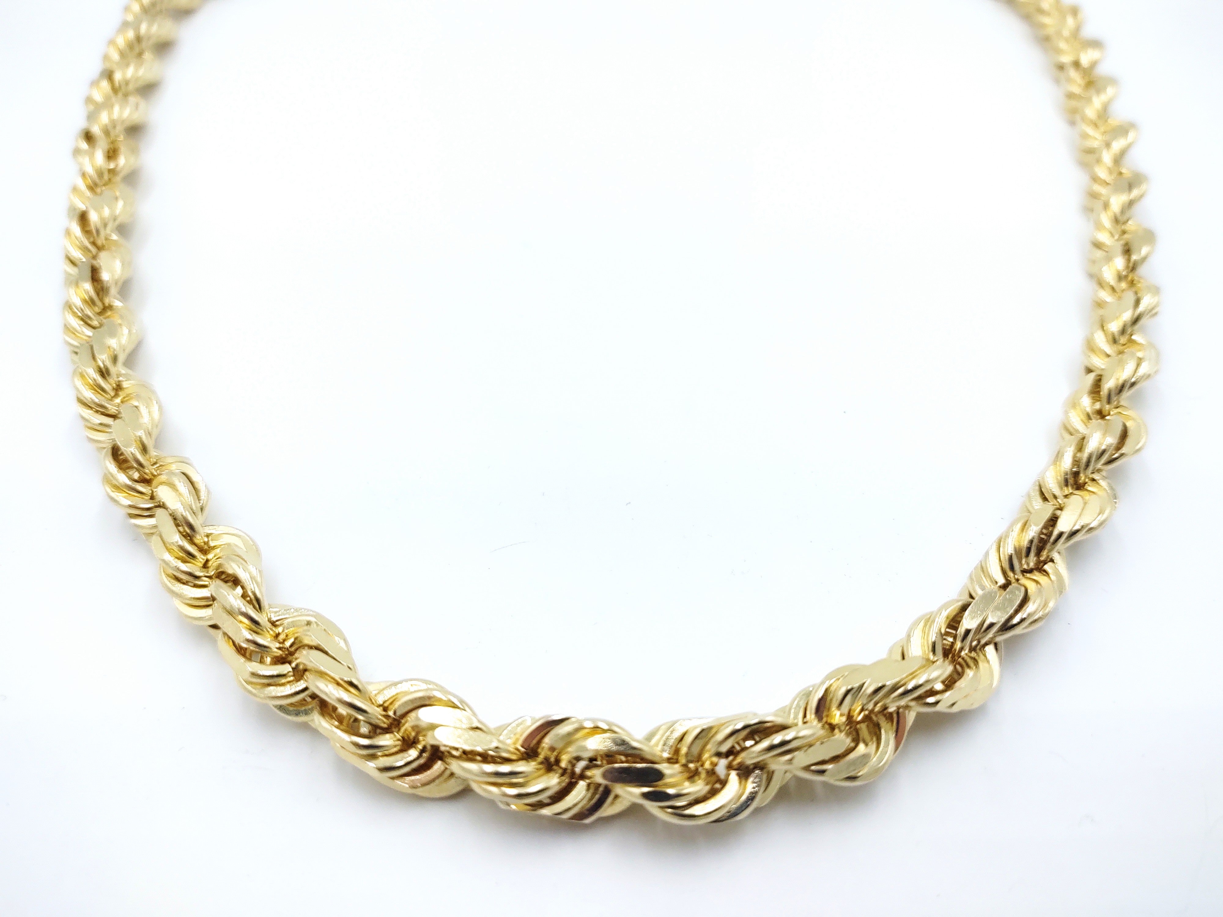 Solid 10k Gold Rope