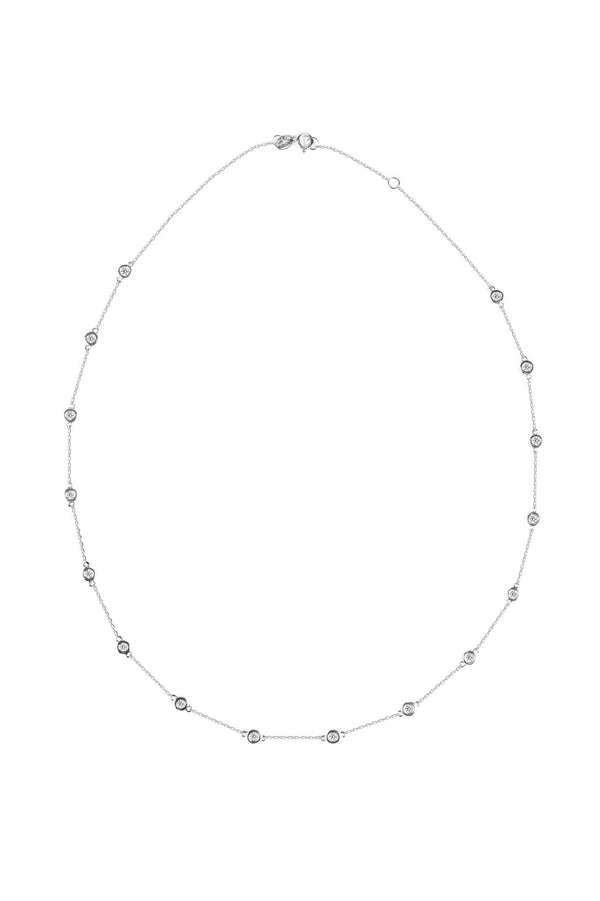 Diamonds by the Yard 0.90 ctw Station Necklace